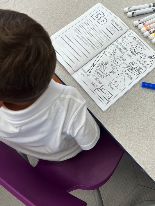 ABC Pigments: Learn, Trace and Color Through the Alphabet Activity Coloring Book