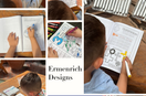 educational coloring books for toddlers and preschoolers from Ermenrich Designs. Ages 3 and up.