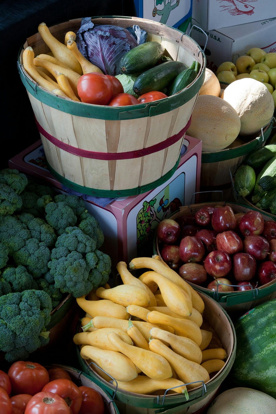 picture of vegetables and fruits