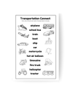 transportation activity coloring page from Transport to Transportation coloring book